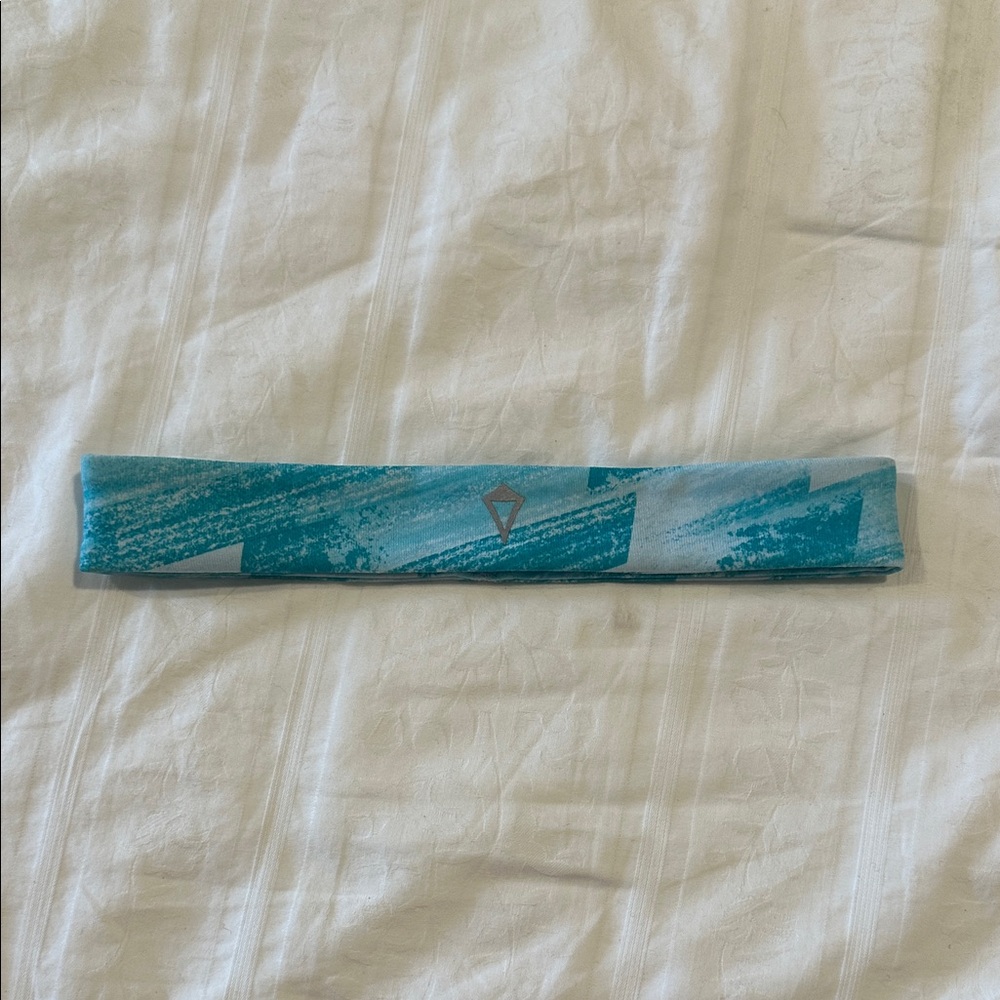 Ivivva Teal and White Headband